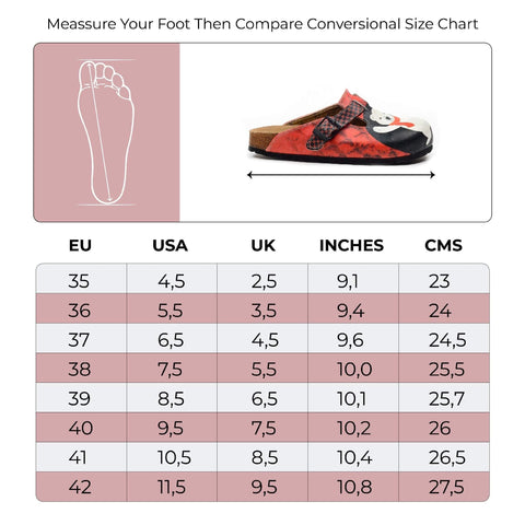 Coral & Mint Buckle-Accent Cat Clogs – CAL397