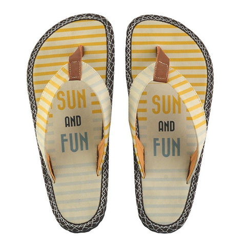 Tan Sun and Fun Flip-Flop CAL409